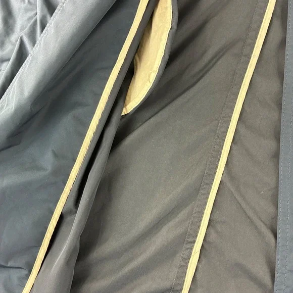 The Limited Womens Trench Coat Medium Blue Rain Lightweight Jacket Casual Career - Picture 7 of 9